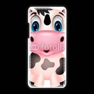 Coque HTC One Mini Vache cartoon 510