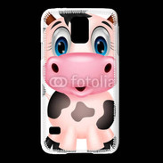 Coque Samsung Galaxy S5 Vache cartoon 510