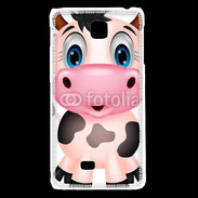 Coque LG F5 Vache cartoon 510