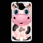 Coque HTC Desire 601 Vache cartoon 510