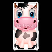 Coque Sony Xperia Z1 Compact Vache cartoon 510