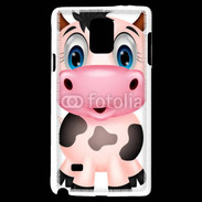Coque Samsung Galaxy Note 4 Vache cartoon 510