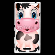 Coque Sony Xperia T3 Vache cartoon 510