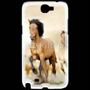 Coque Samsung Galaxy Note 2 Chevaux dans la prairie