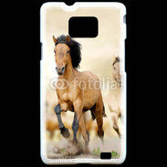 Coque Samsung Galaxy S2 Chevaux dans la prairie