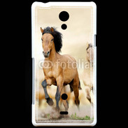 Coque Sony Xperia T Chevaux dans la prairie