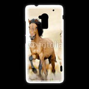 Coque HTC One Max Chevaux dans la prairie