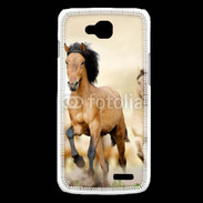 Coque LG L90 Chevaux dans la prairie