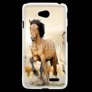 Coque LG L70 Chevaux dans la prairie