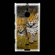 Coque Nokia Lumia 1520 Portrait de Léopard avec petit