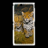 Coque Sony Xpéria Z Ultra Portrait de Léopard avec petit