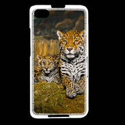 Coque Blackberry Z30 Portrait de Léopard avec petit