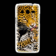 Coque Samsung Galaxy Express2 Léopard avec son petit 15
