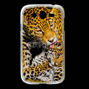 Coque Samsung Galaxy Grand Léopard avec son petit 15