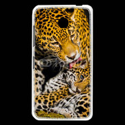 Coque Nokia Lumia 630 Léopard avec son petit 15