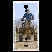 Coque Sony Xperia T Roue arrière en Quad