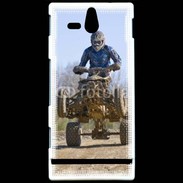 Coque Sony Xperia U Roue arrière en Quad