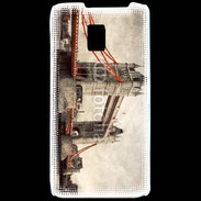 Coque LG P990 Vintage Tower Bridge 800