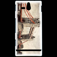 Coque Sony Xperia U Vintage Tower Bridge 800