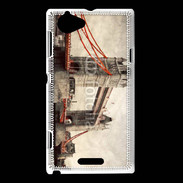 Coque Sony Xperia L Vintage Tower Bridge 800
