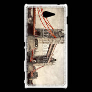 Coque Sony Xperia M2 Vintage Tower Bridge 800
