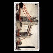 Coque Sony Xperia T2 Ultra Vintage Tower Bridge 800