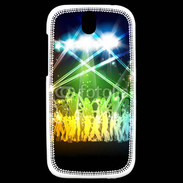 Coque HTC One SV Abstract Party 800