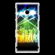 Coque Sony Xperia P Abstract Party 800