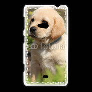 Coque Nokia Lumia 625 Portrait de chiot Labrador 800