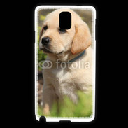 Coque Samsung Galaxy Note 3 Portrait de chiot Labrador 800