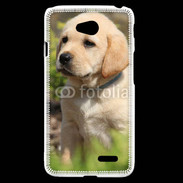 Coque LG L70 Portrait de chiot Labrador 800
