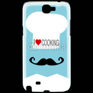 Coque Samsung Galaxy Note 2 I love Cooking 500