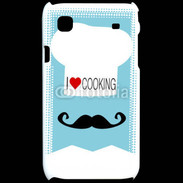Coque Samsung Galaxy S I love Cooking 500