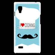 Coque LG Optimus L9 I love Cooking 500