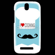 Coque HTC One SV I love Cooking 500