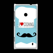 Coque Nokia Lumia 520 I love Cooking 500