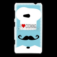 Coque Nokia Lumia 625 I love Cooking 500