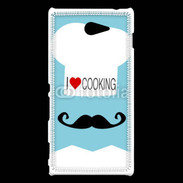 Coque Sony Xperia M2 I love Cooking 500