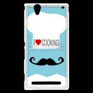 Coque Sony Xperia T2 Ultra I love Cooking 500