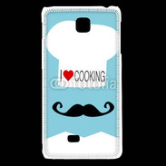 Coque LG F5 I love Cooking 500