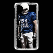 Coque LG Nexus 5 Footballer américain en bleu et blanc 50
