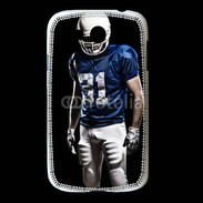 Coque Samsung Galaxy Grand Footballer américain en bleu et blanc 50