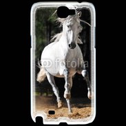 Coque Samsung Galaxy Note 2 Cheval blanc 110