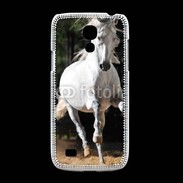 Coque Samsung Galaxy S4mini Cheval blanc 110