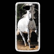 Coque LG L90 Cheval blanc 110