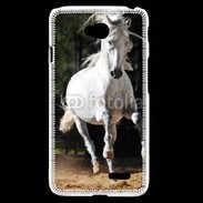 Coque LG L70 Cheval blanc 110