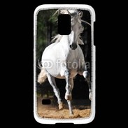 Coque Samsung Galaxy S5 Mini Cheval blanc 110