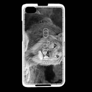 Coque Blackberry Z30 Lion en noir et blanc 800