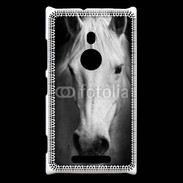 Coque Nokia Lumia 925 Portrait de cheval en noir et blanc 900