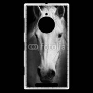 Coque Nokia Lumia 830 Portrait de cheval en noir et blanc 900